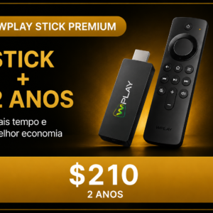 Wplay Stick 4K - 2 anos